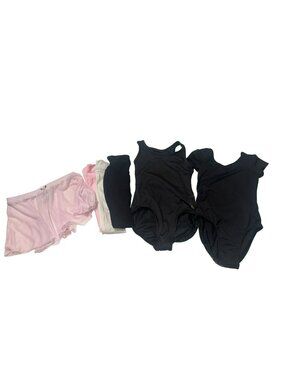 Little Girls 4-6x Ballet Bundle Bodysuits Skirt Tights